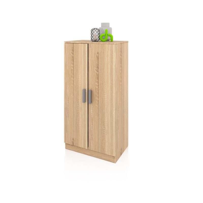 Zapatero Liam 55 Melamina, Roble, 55 X 108 X 36_1