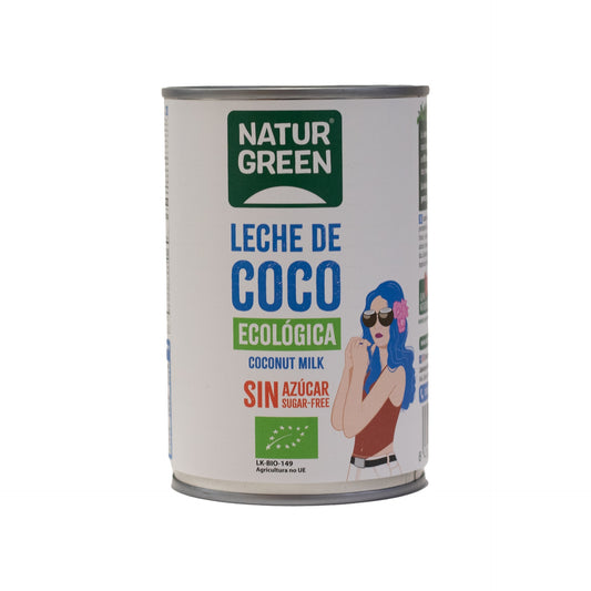 Leite de Coco Biológico NaturGreen 400 g / 400 ml