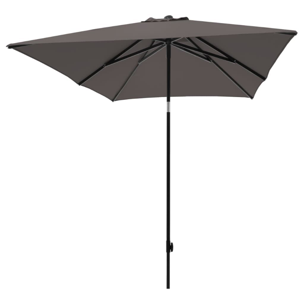 Madison Sombrilla De Jardín Moraira Taupe 230x230 Cm_0