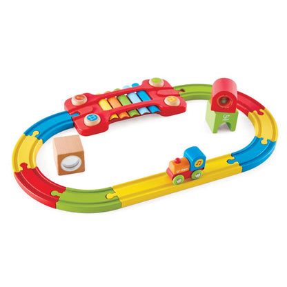 Pista Locomotora Musical Sensory Hape_5