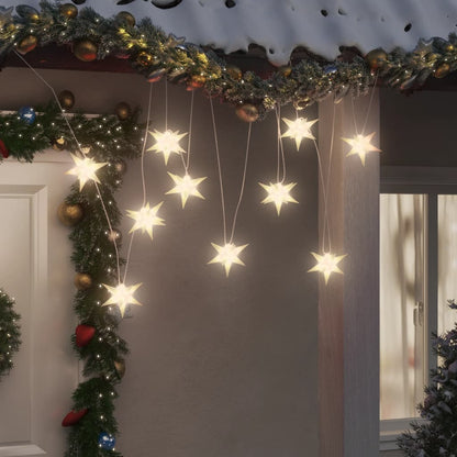 Vidaxl Lámpara De Navidad 10 Leds Blanco 10 Cm_1