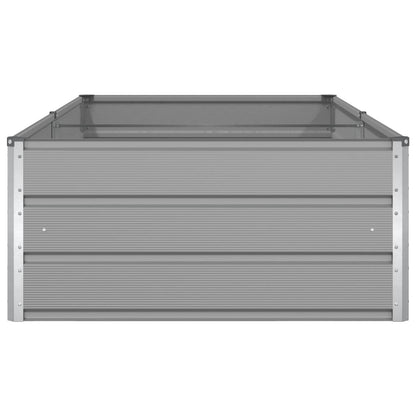 Jardinera Gris Claro 195 X 100 X 45 Cm Acero Galvanizado_5