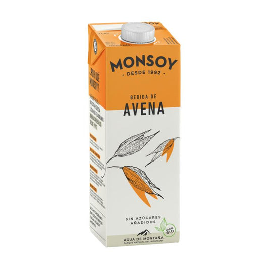 Bebida de Aveia Biológica Monsoy 1 L