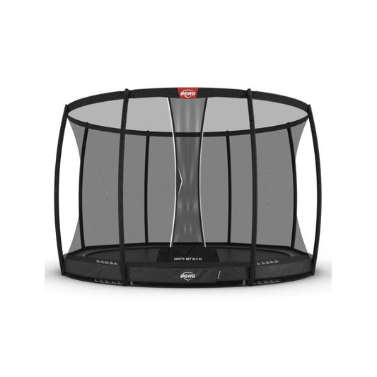 Cama Elastica Berg Inground Elite 430 + Red Deluxe Gris Standard Safety Net Deluxe Xl._0