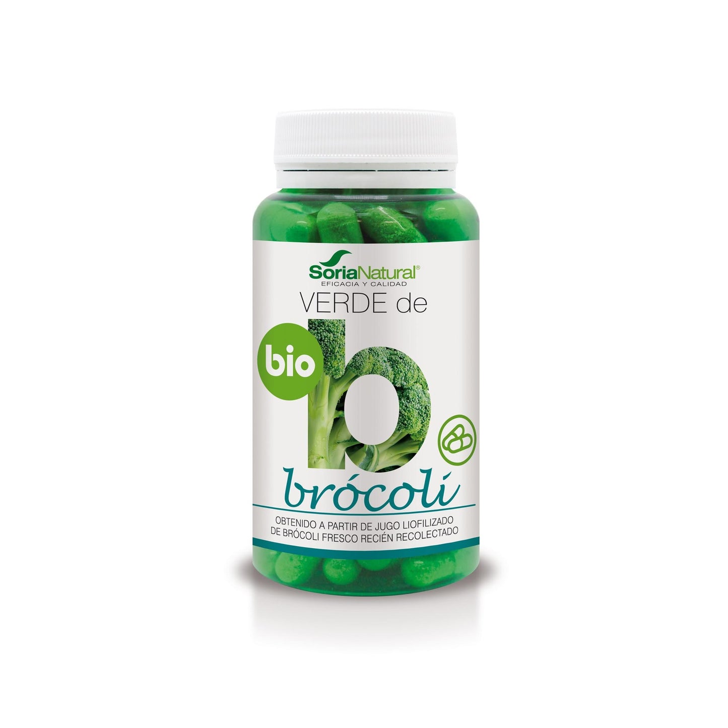 Soria Natural Brócolos Verdes 80 cápsulas