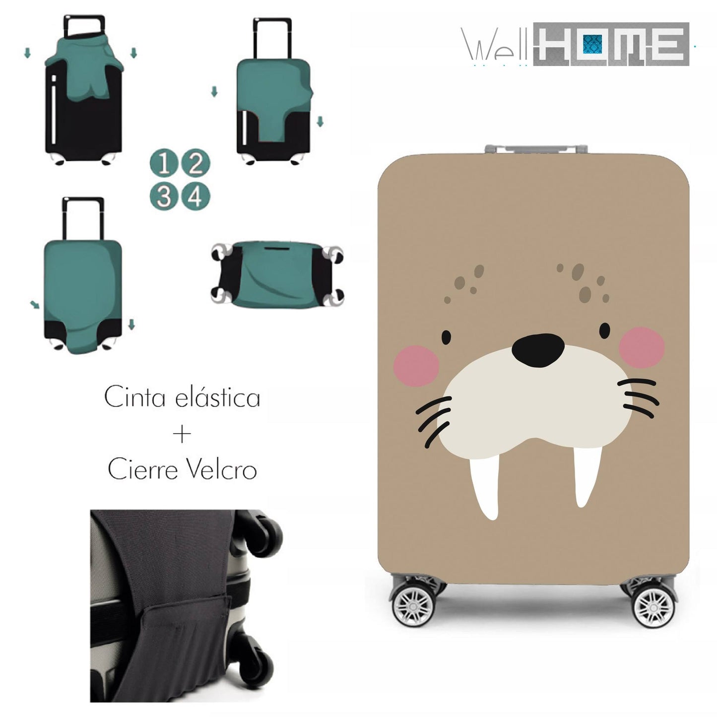 Maleta Trolley 20 biever: ¡listo Para Viajar Con Estilo Y Protección!_3