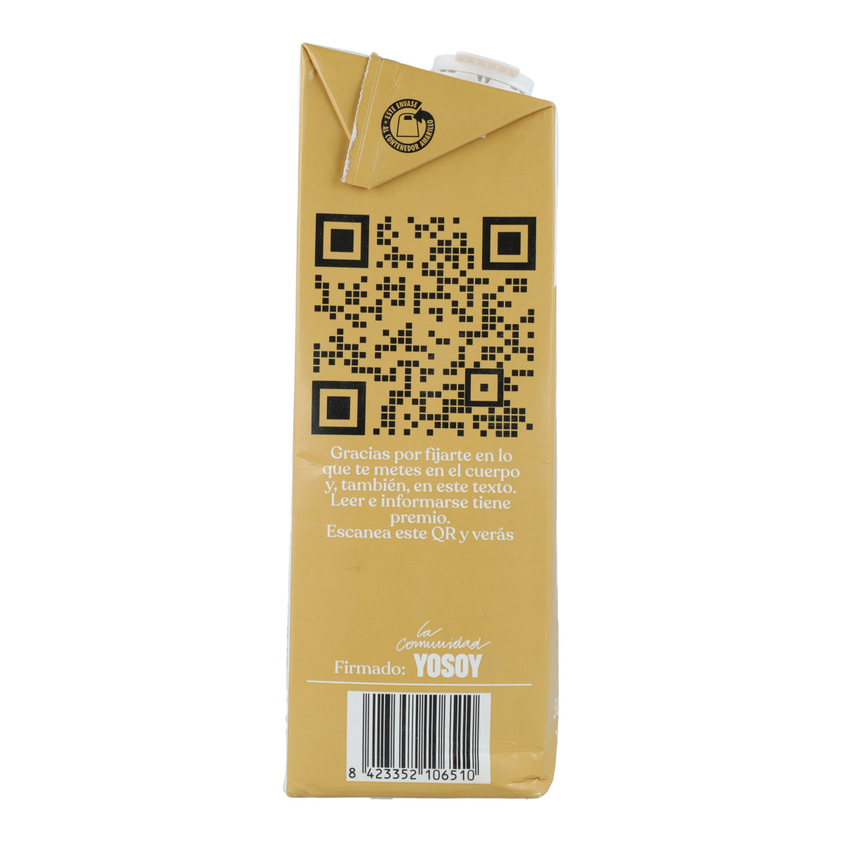 Pack 6 uds Bebida de Avena y Nueces YOSOY 1L