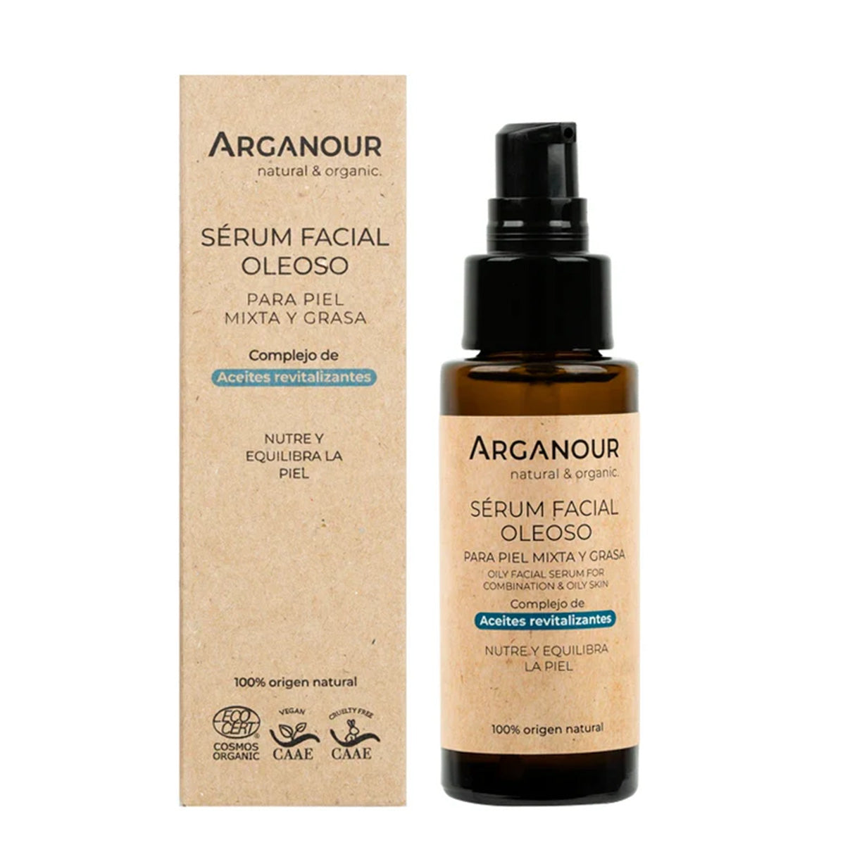 Arganour Sérum Facial Oleoso 12 50ml