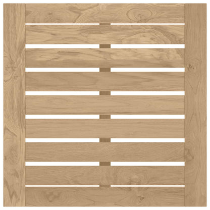 Mesa De Centro Madera Maciza De Teca 45x45x30 Cm_3