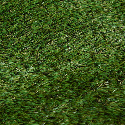 Outsunny Césped Artificial 30 Mm Rollos De 1x4 M Realista Para Terraza Jardín_4