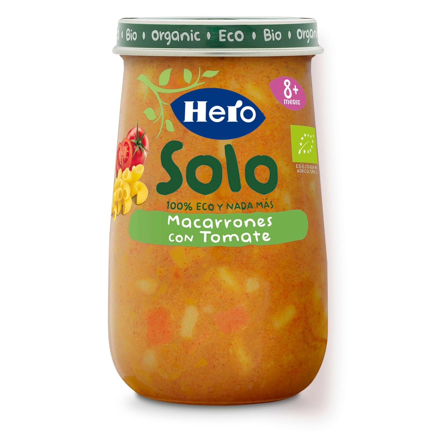 Pote de Massa com Tomate ECO Hero Baby 190g
