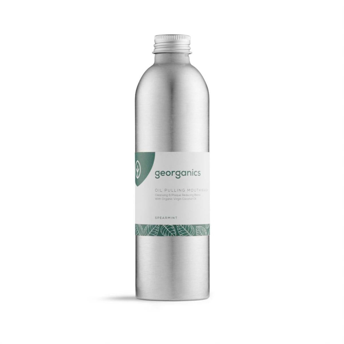 Colutório de hortelã-pimenta Georganics 275 ml