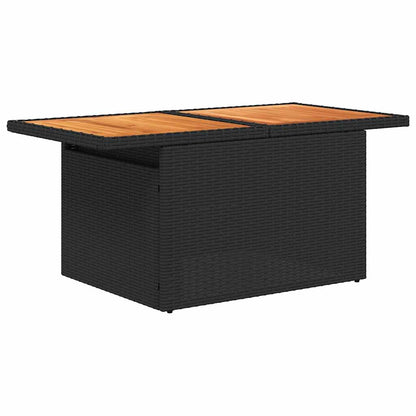 Set De Sofás De Jardín Y Cojines 8 Piezas Ratán Sintético Negro / Vetonek_0