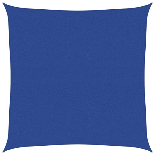 Vidaxl Toldo De Vela Cuadrado Hdpe Azul 160 G/m² 4x4 M_0