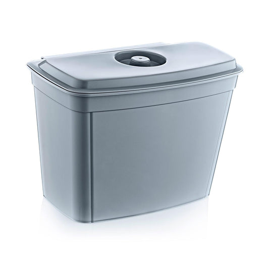Papelera Colgante Milan, Con Tapa, Gris Nórdico, 4 Litros_0
