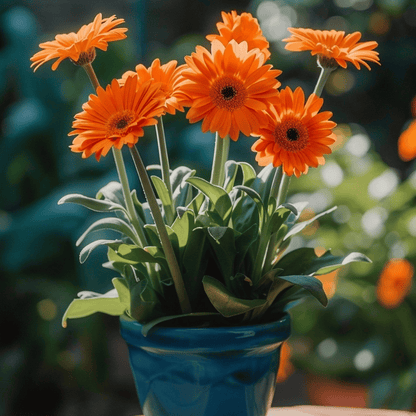 Gerbera Garvinea - Naranja - Altura 45-60cm - ⌀19cm_4