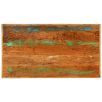 Mesa De Centro Madera Maciza Reciclada 100x55x45 Cm_2