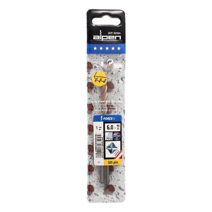 Broca Alpen Sds Plus Force X 14,00 X 450 Mm. Hormigón Armado._2