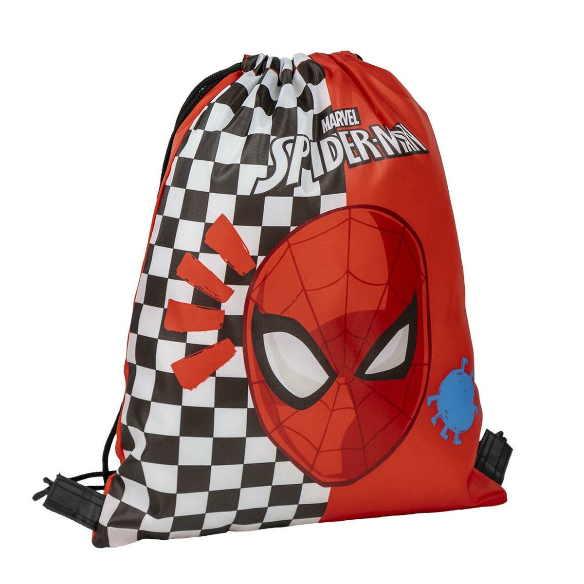 Mochila Saco Infantil Spider-man Rojo 30 X 39 Cm / Vetonek_2