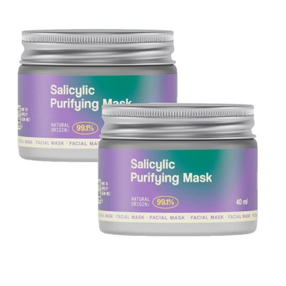 Pack de 2 Máscaras Faciais Salicilyc Freshly Purifying 40ml
