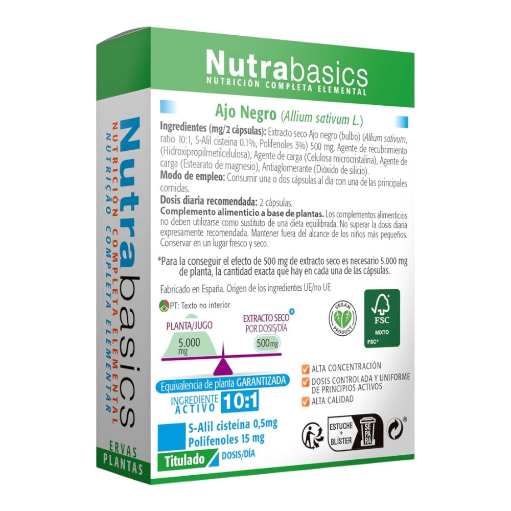 Ajo Negro Nutrabasics 24 Caps_1