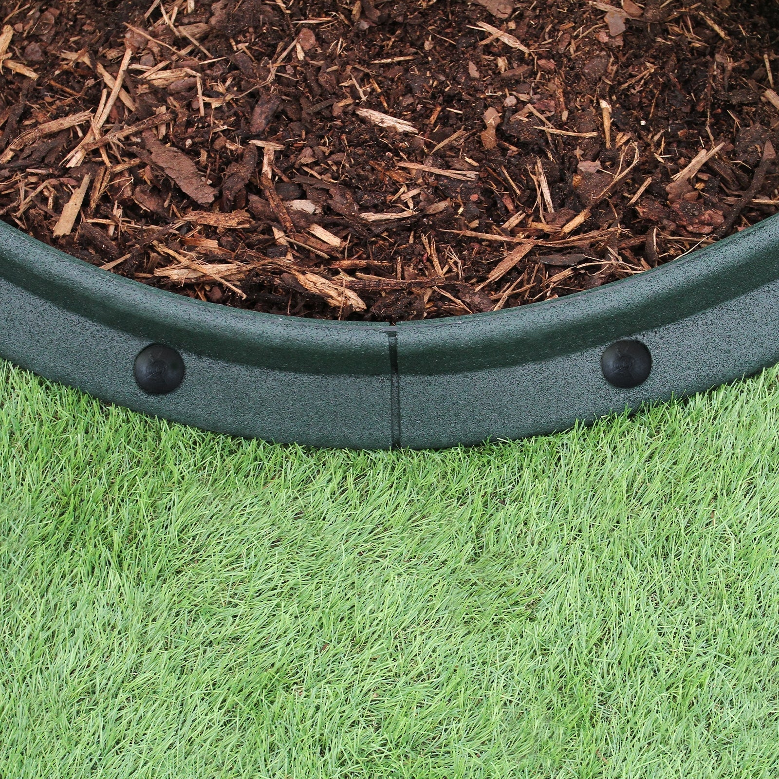 Bordes De Césped Verde Flexibles Jardín Bordes De Césped Paquete De 36 X 1.2m_4