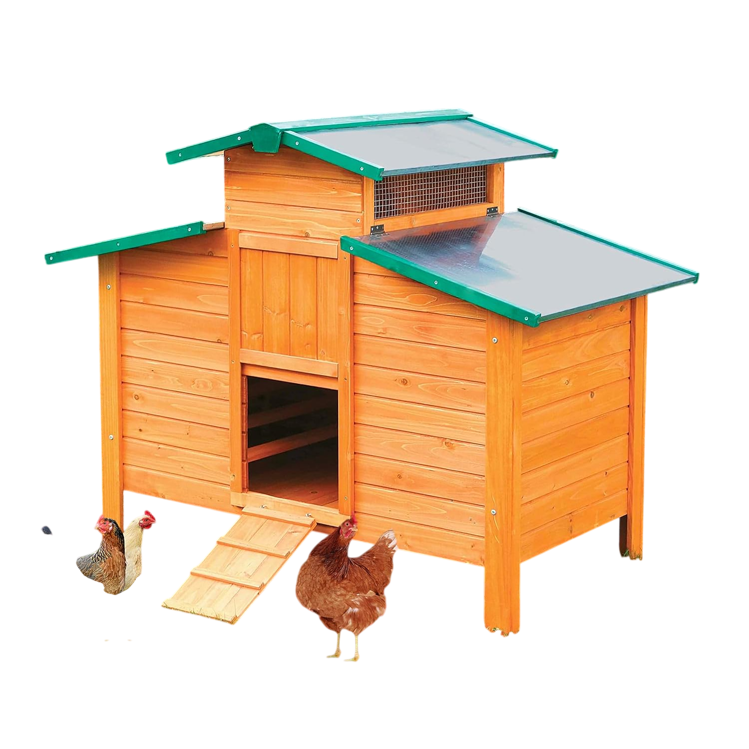 Gallinero De Madera Modelo Ottawa Para 5-7 Gallinas - Incluye Ponederos / Nidos_0