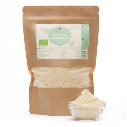 Embalagem de 2x Farinha de Amêndoa Sem Glúten ECO Planeta Huerto 1 kg