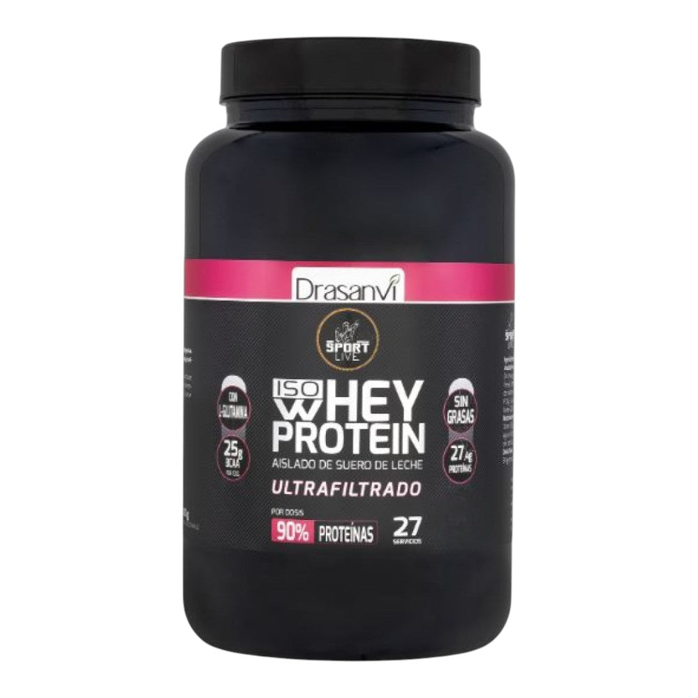 Sport Live Iso Whey Protein Aislado 800 Gr Neutro_0