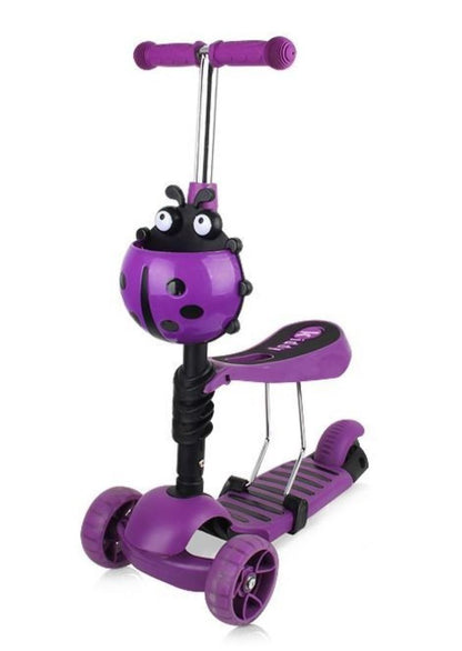 Patinete Evolutivo Con Asiento Kiddy Evo Purple_0
