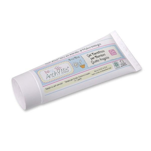 Anthyllis Baby ECO Pasta de Dentes Aloé Vera e Malva, 75 ml