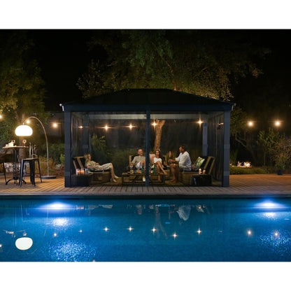 Conjunto mosquiteiro para gazebo Dallas 360x843 cm 