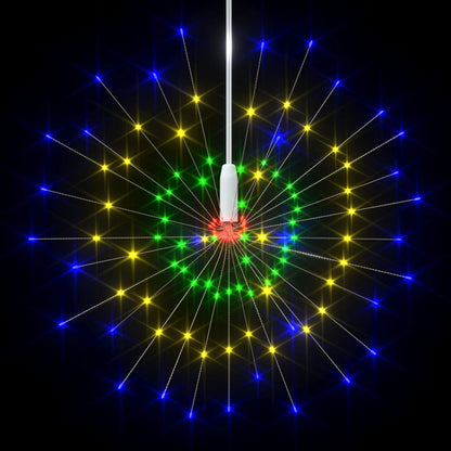 Vidaxl Luces De Petardo De Navidad Exterior 10 Uds Multicolor 1400 Led_3