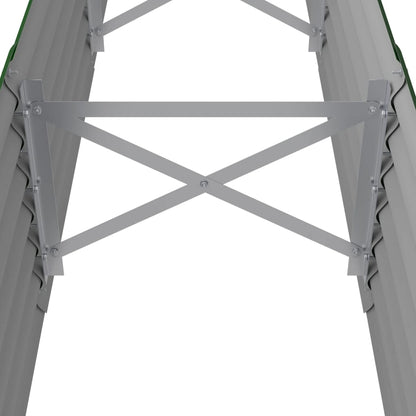 Jardinera Arriate Acero Galvanizado Verde 224x40x36 Cm_4