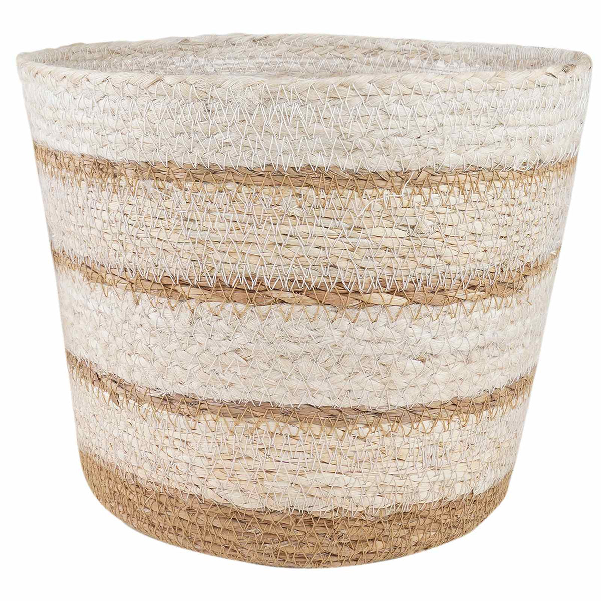 3 Uds. Natural, Y Beige Ø26 X 19 Cm 100% Hierba Marina_2