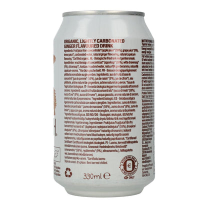 Pack x6 Refrigerante de Gengibre Whole Earth 330ml