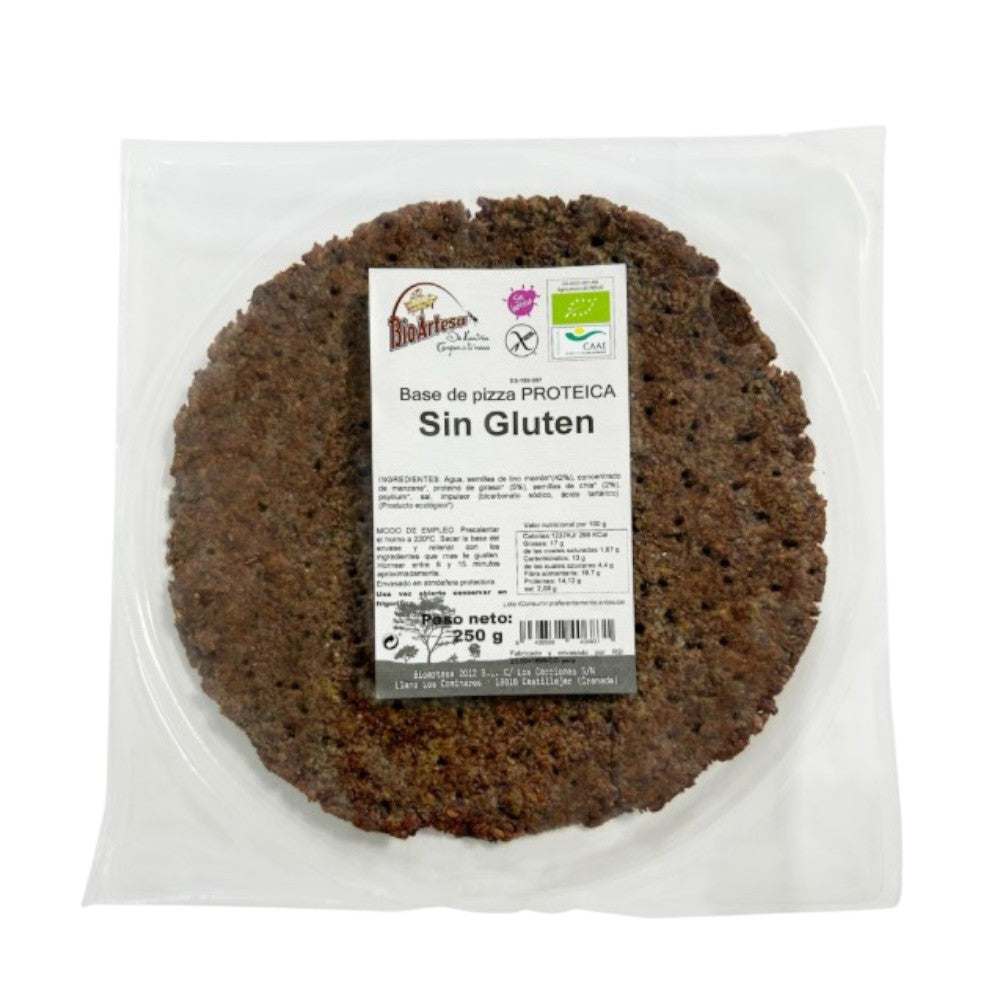 Base De Pizza Proteica Bio Sin Gluten 2 X 125 Gr_0