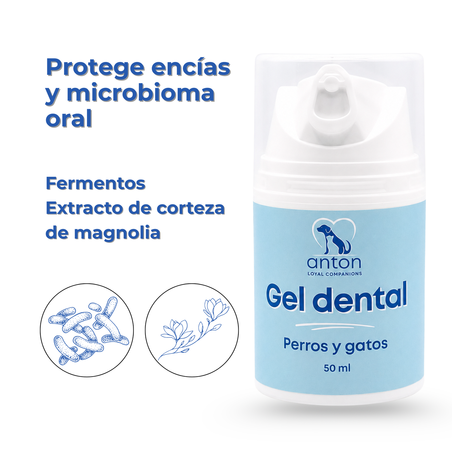 Gel dental natural para la higiene bucal diaria de perros y gatos – 50 ml_3