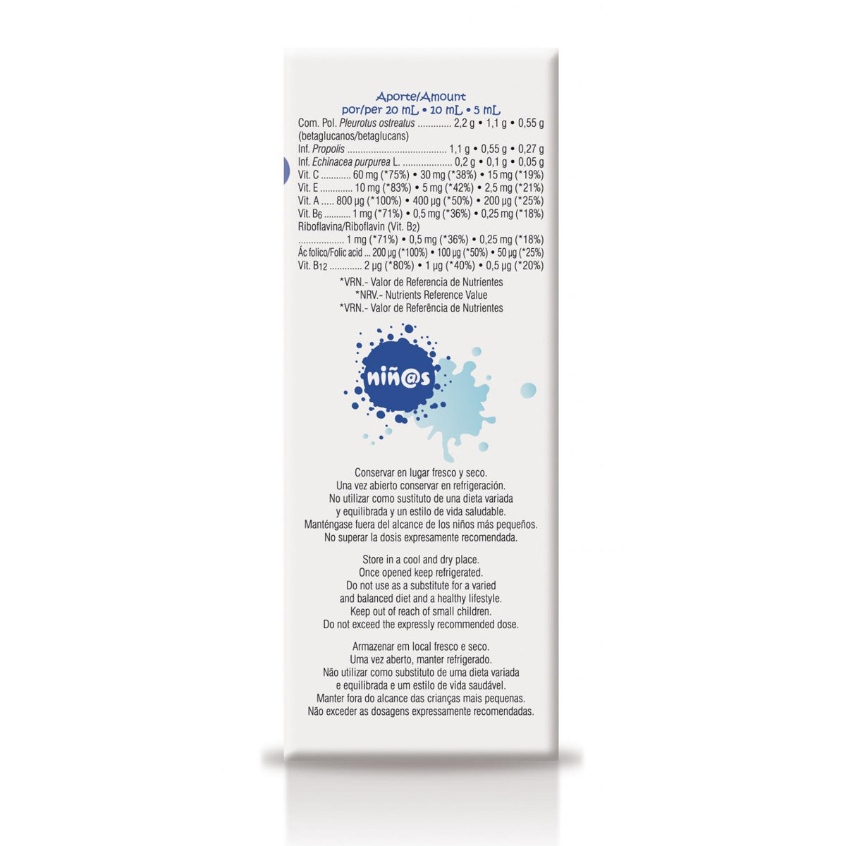 Embalagem de 3 xaropes infantis Soria Natural "Proteja-se", 150 ml