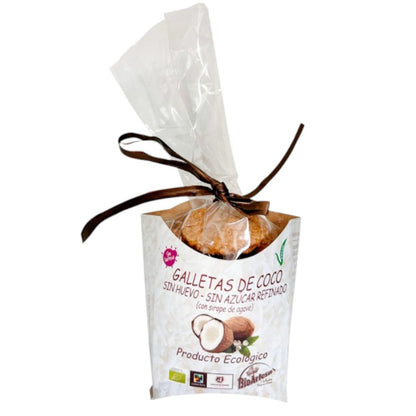 Galletas De Coco Bio Sin Huevo Con Sirope 150 Gr_0