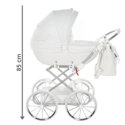 Carro De Muñecas Dolce Classic_white-silver_2