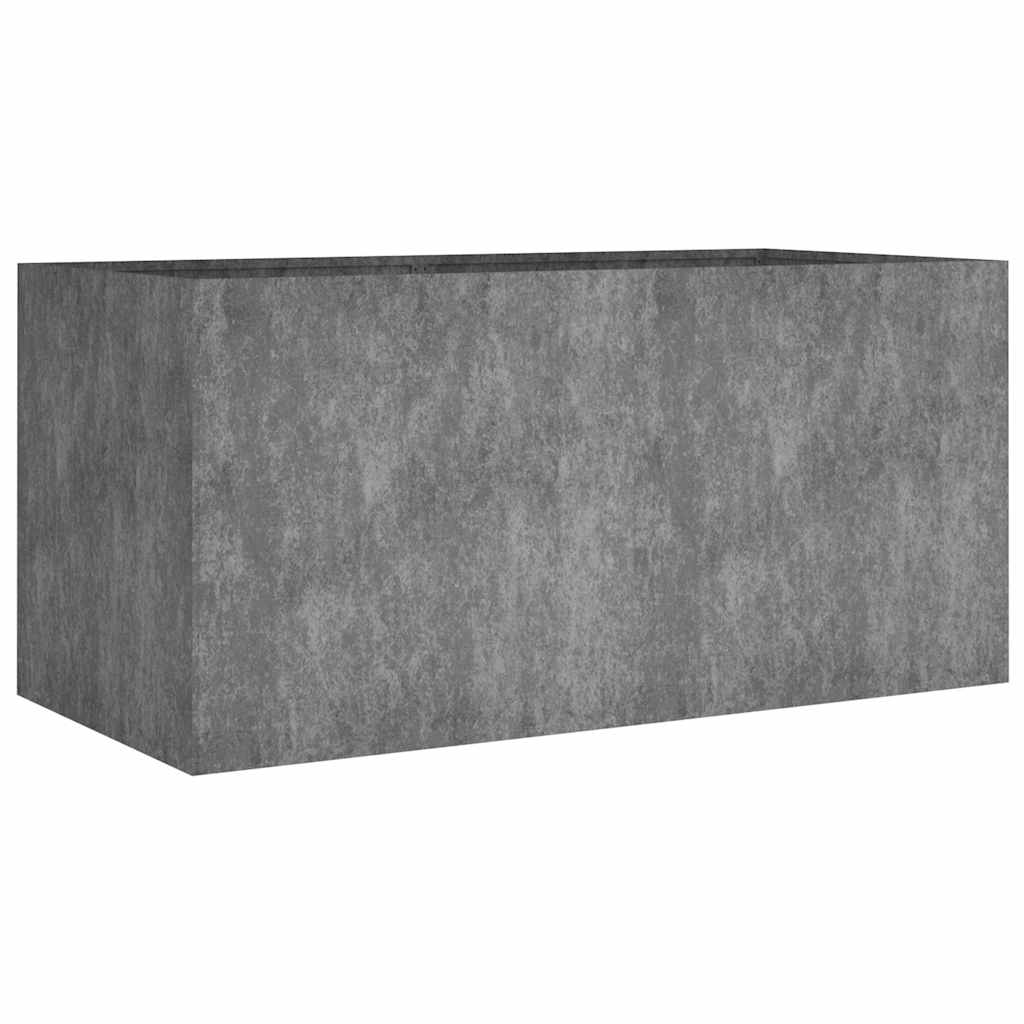 Maceta De Acero Corten 80x40x40 Cm_2