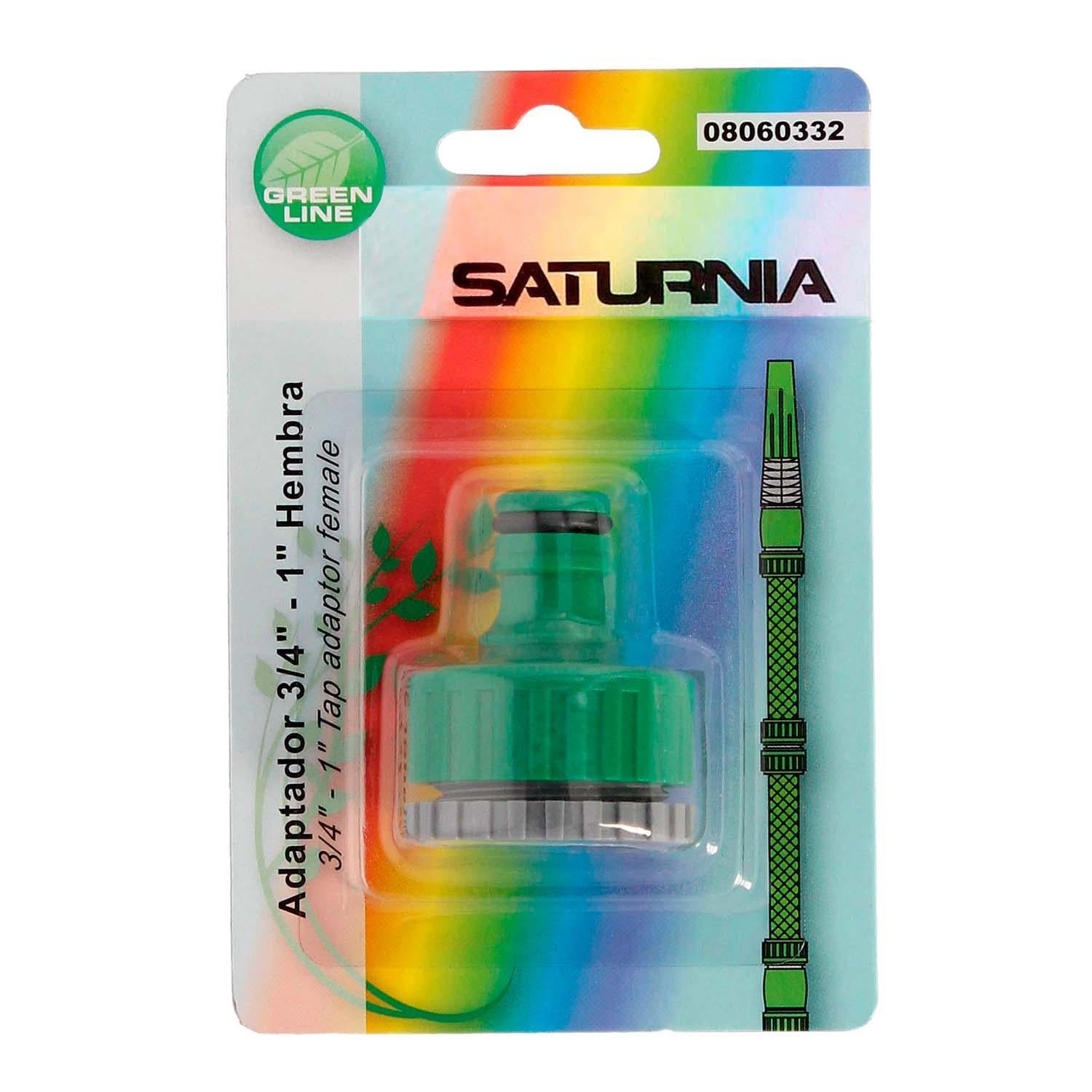 Adaptador Manguera Plástico 3/4 - 1 Hembra   Blister