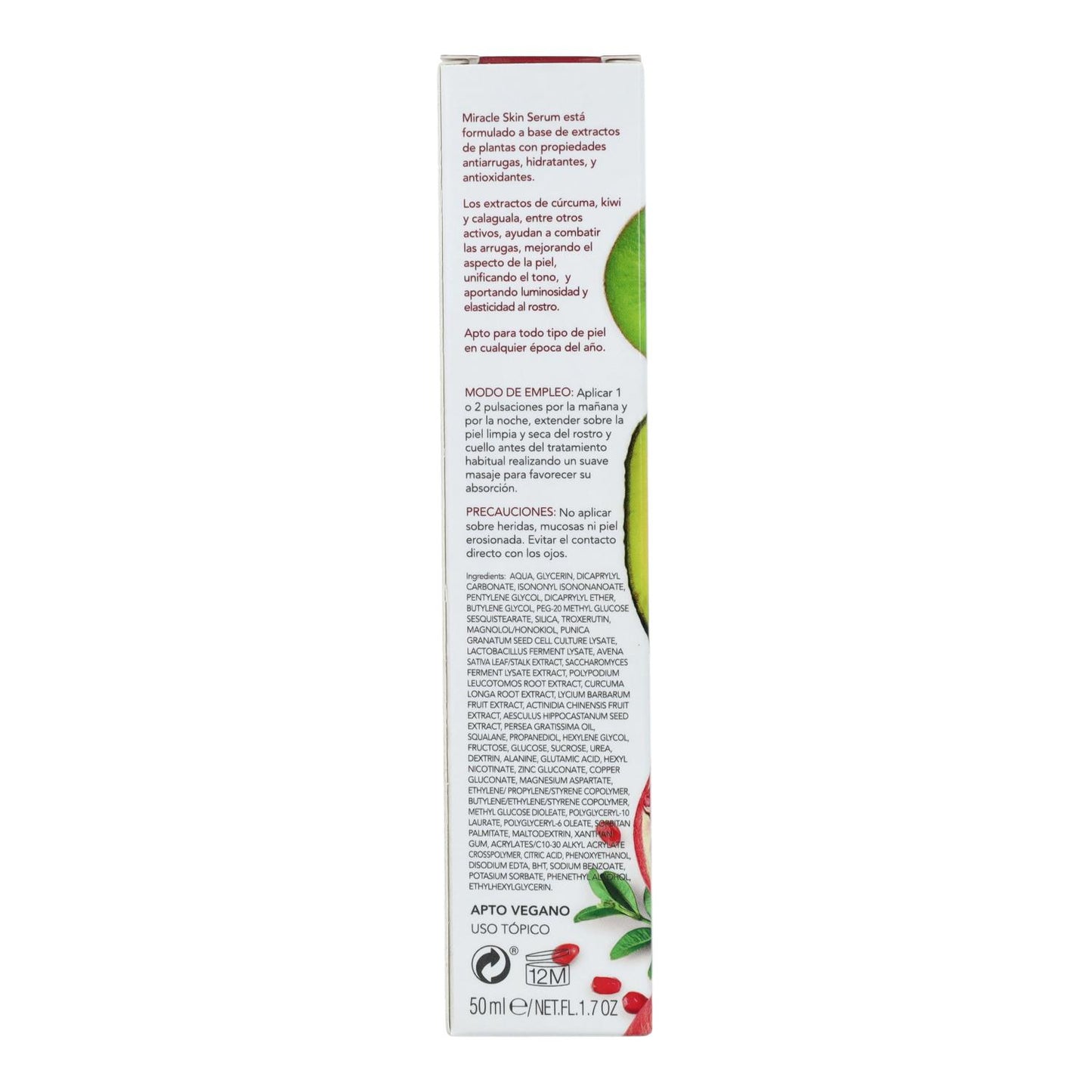 Miracle Skin Serum e Creme 2 em 1 Natysal 50 ml