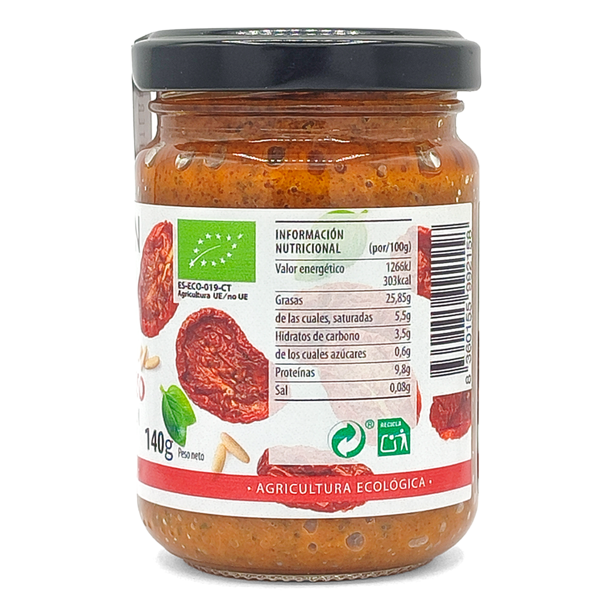 Pesto Rosso Eco Bionsan 140g_1