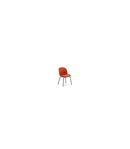 Pack De 2 Sillas Modelo Bruno Tapizado En Textil Teja, 84cm(alto) 47cm(ancho) 42cm(fondo)._2
