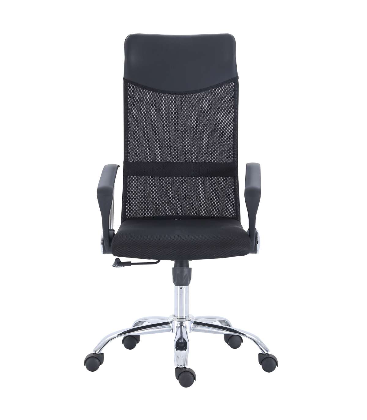 Sillón Giratorio Coach Red Transpirable Negro, 64 X 64 X 112-122 Cm (ancho X Largo X Alto_5