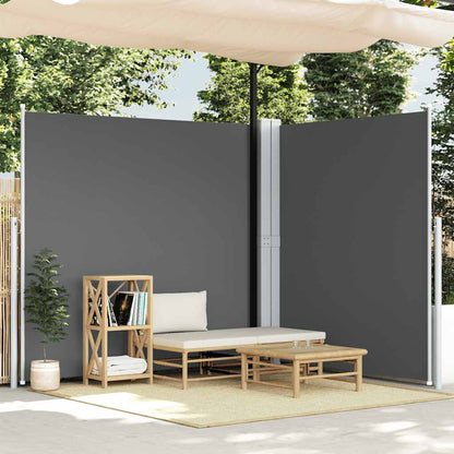 Vidaxl Toldo Lateral Retráctil Antracita 220x600 Cm_1