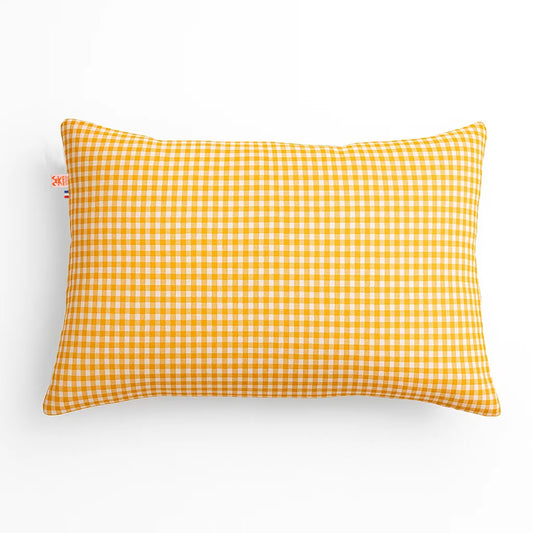 Cojín Rectangular De Algodón Orgánico Vichy_0