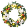 Vidaxl Grinalda de Natal Com Luzes Led Verde Pvc 60 Cm